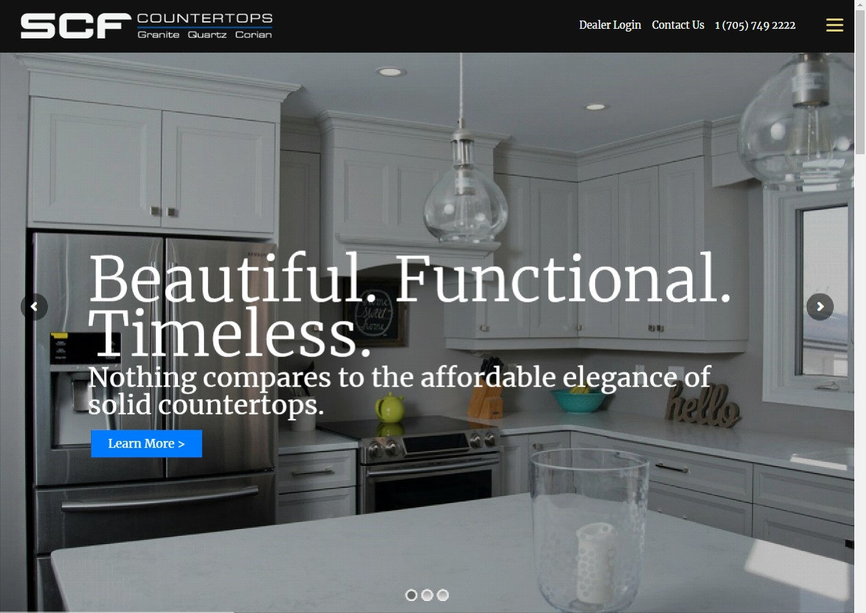 SCF Countertops Website